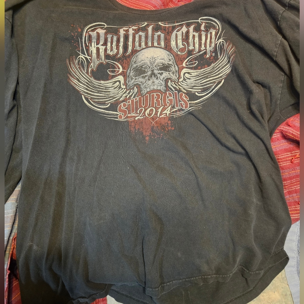 Mens Long Sleeve Buffalo Chip Saloon Shirt
